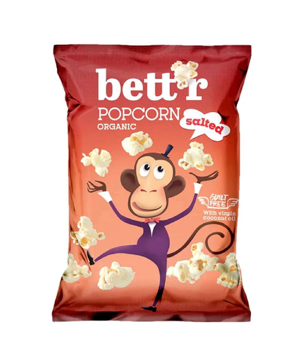 Bettr Popcorn z solą morską 60 g - żywność