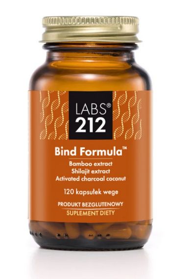 Labs212 Bind Formula - Binder wątrobowy Suplement diety 120 kaps. - suplement