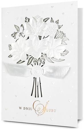 Karnet Ślub - artykuł papierniczy