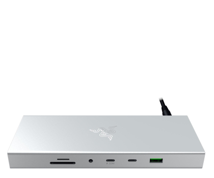 Razer USB 4 Dock Mercury White RC21-02280200-R3EK RC21-02280200-R3EK RC21-02280200-R3EK