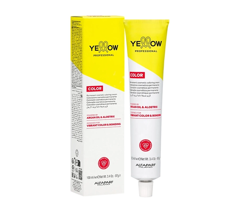 Yellow Professional Color trwała farba do włosów 10.1 Lightest Ash Blonde 100ml