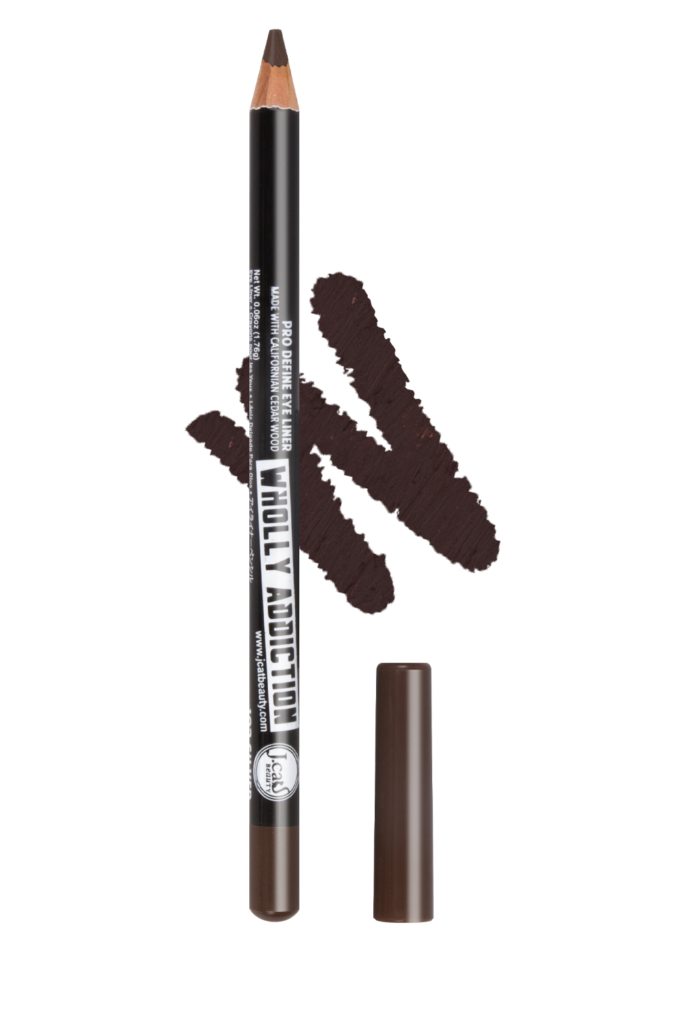 J.Cat Wholly Addiction Kredka do Oczu 105 Dark Brown