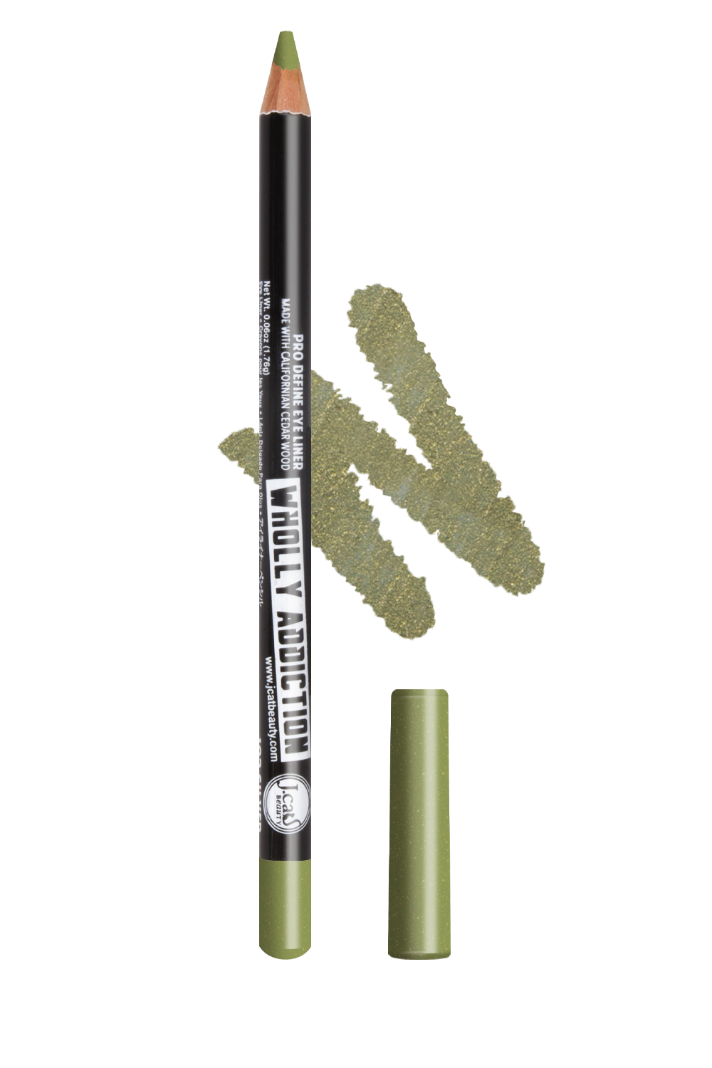 J.Cat Wholly Addiction Kredka do Oczu 112 Green Lime