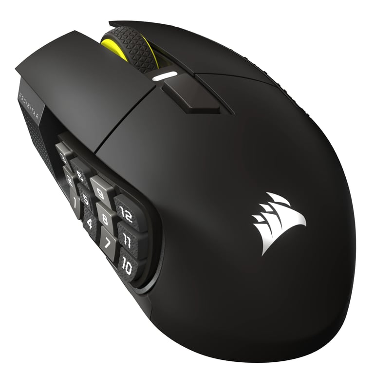 Corsair Scimitar Elite Wireless SE myszka Gaming RF Wireless + Bluetooth Optyczny 33000 DPI CH-9314014-WW