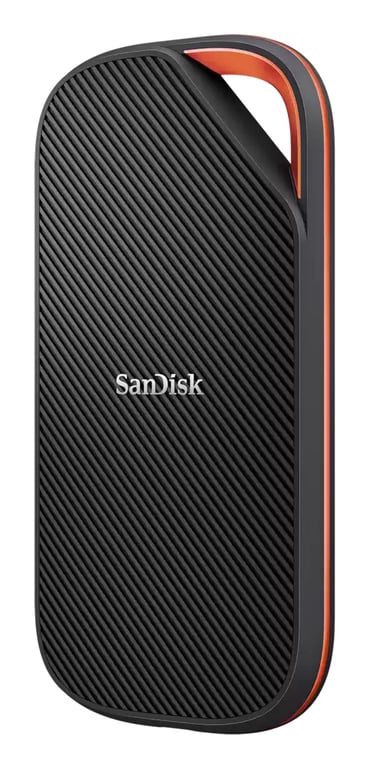 SanDisk Extreme Pro Technologia Thunderbolt 2 TB USB Type-C USB4 Gen 3x2 Czarny SDSSDE82-2T00-G25