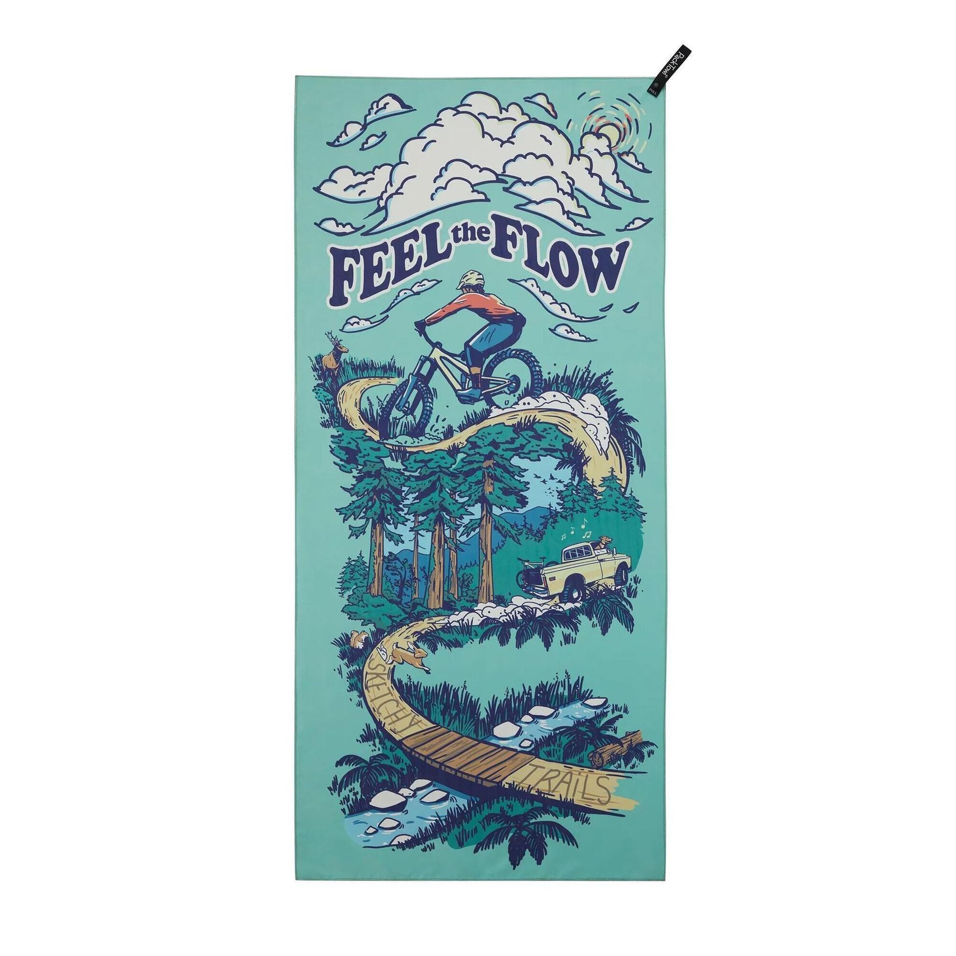 Ręcznik szybkoschnący PackTowl Personal Body - flow
