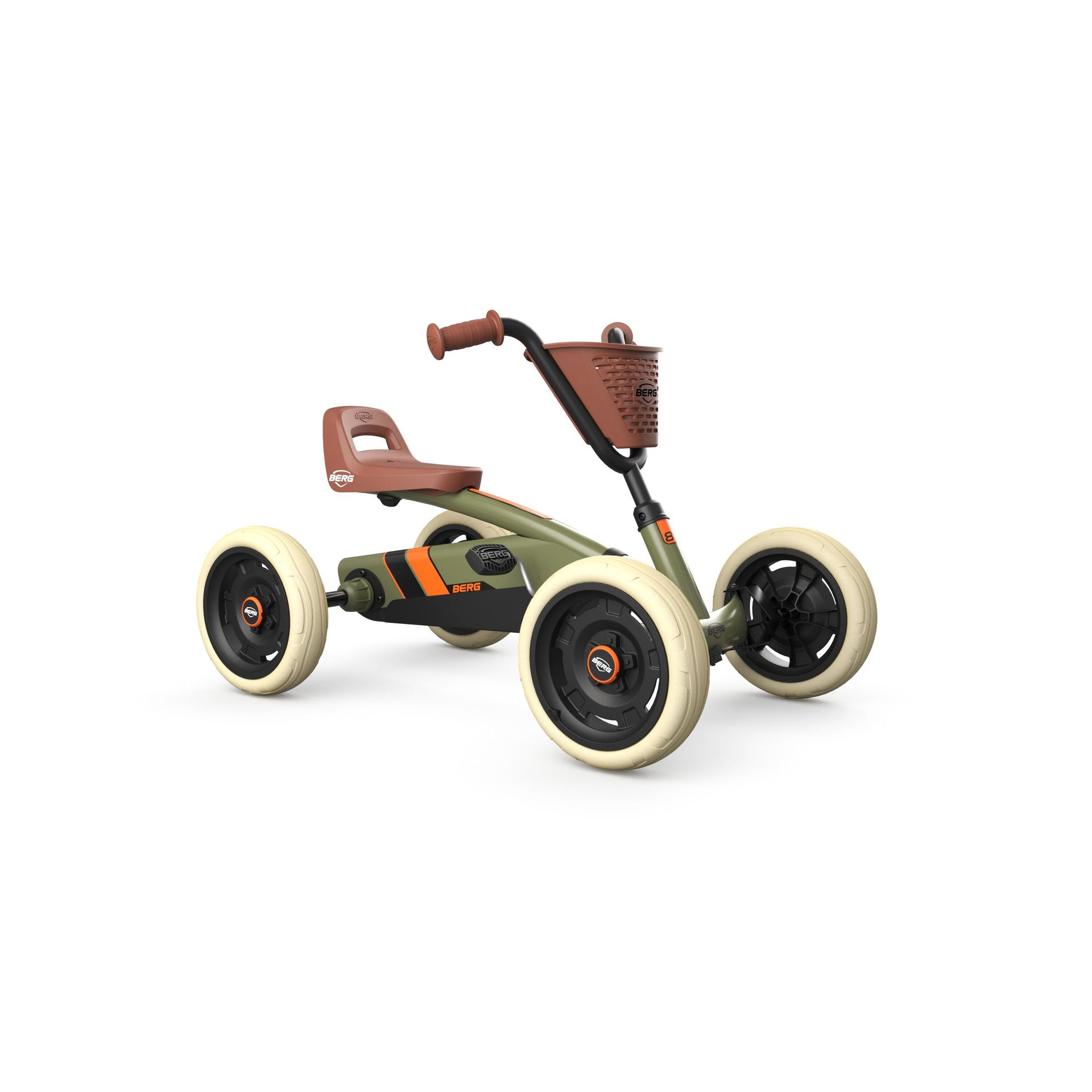 Berg GOKART NA PEDAŁY BUZZY RETRO GREEN 2W1 24.32.02.00