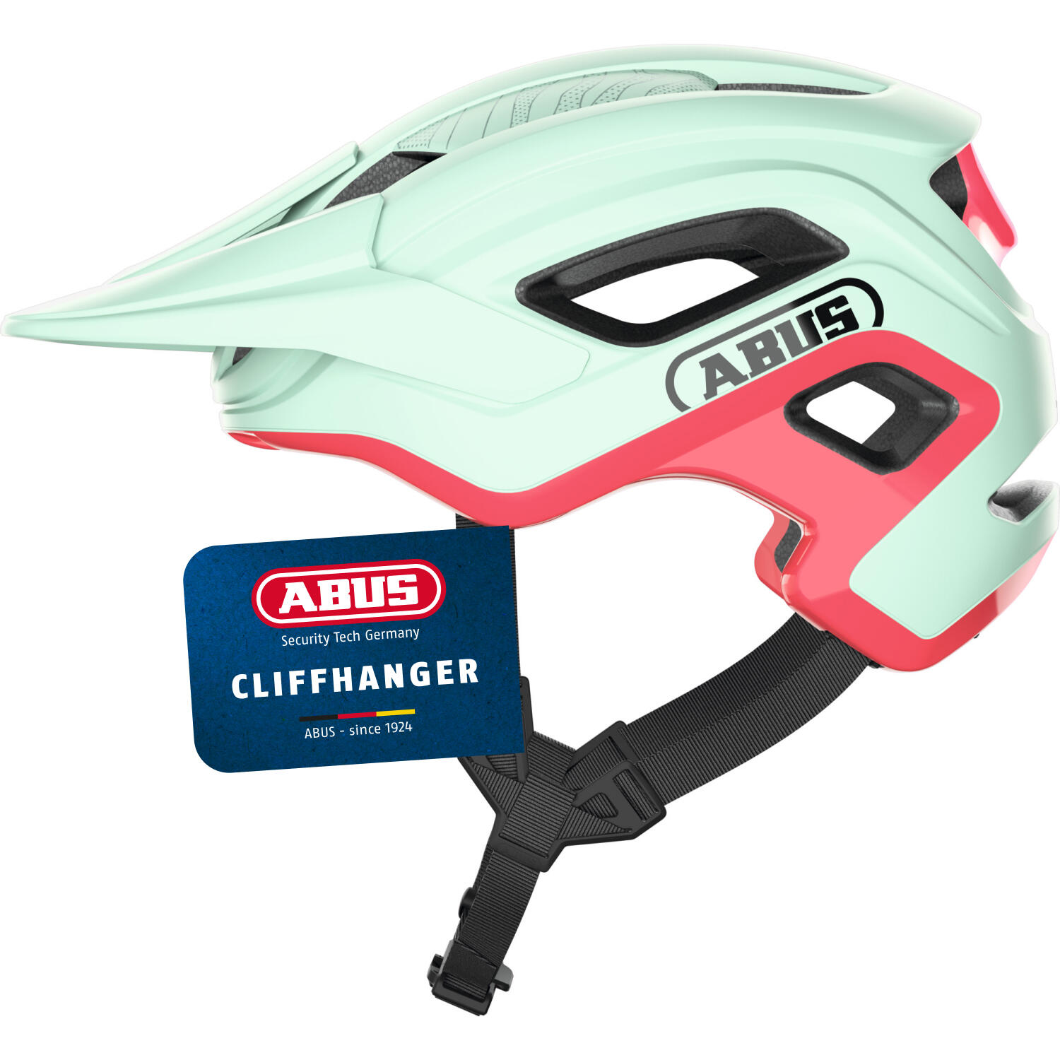ABUS CliffHanger Iced Miętowy MTB ( L)