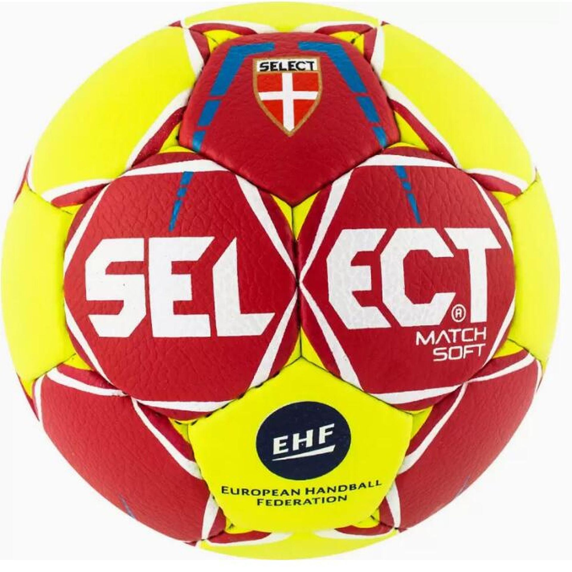 Select unisex Match Soft piłka ręczna, wielokolorowa, 3 1622858335