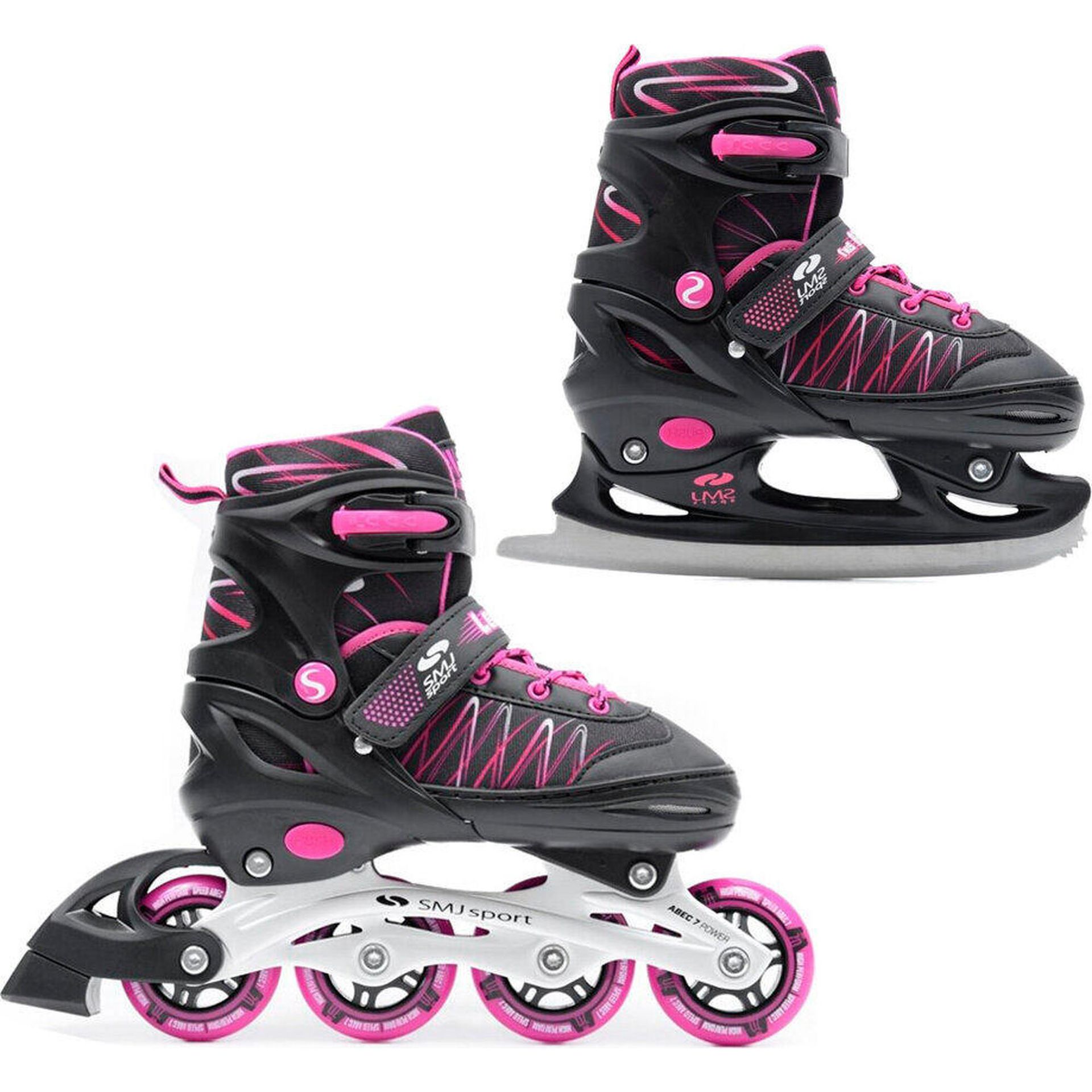 SMJ Rolki regulowane 38-41 Kółka ABEC7 Pu