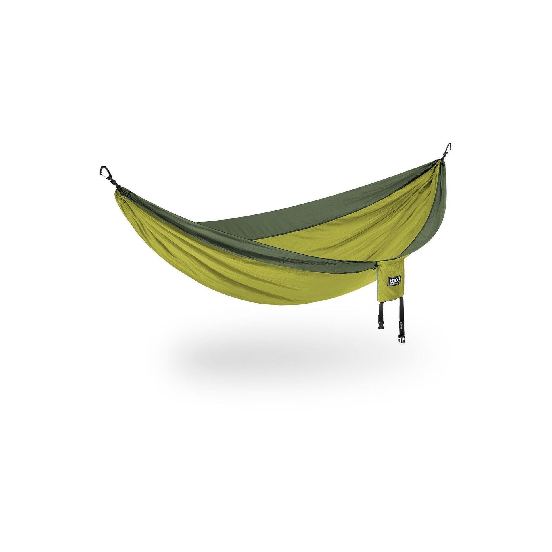 Hamak turystyczny ENO Single Nest melon/olive