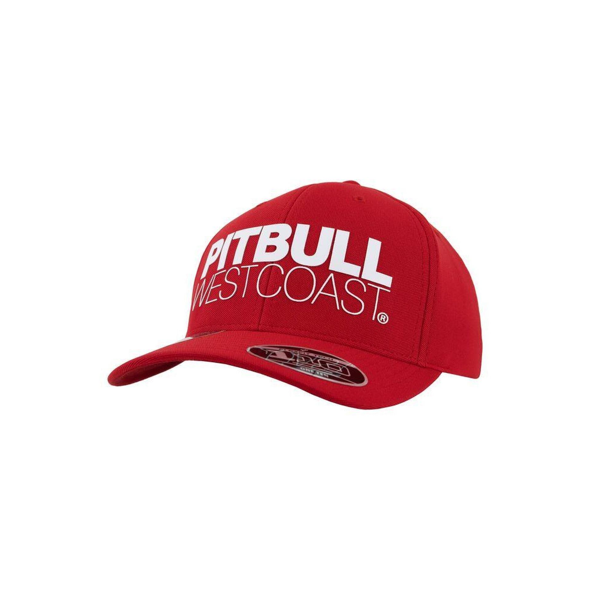 Czapka PITBULL Snapback Classic Seascape '25 - Czerwona