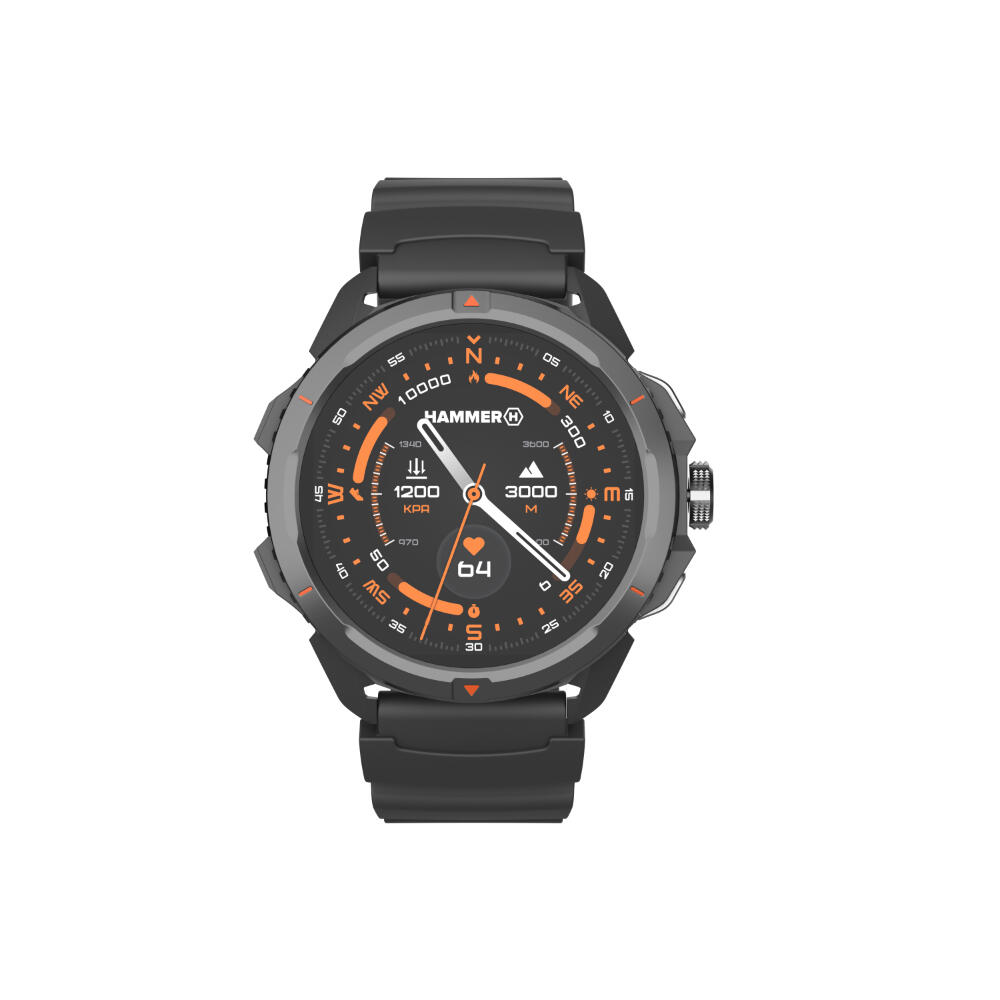 myPhone Watch 2 Czarno-pomarańczowy