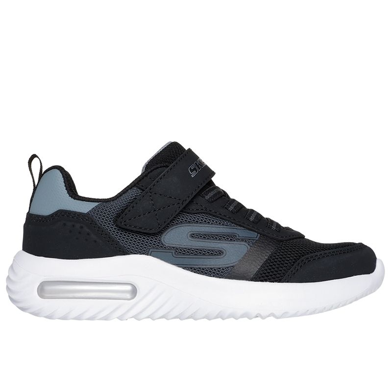 Buty dziecięce Skechers Bounder Tech Ultravoid 403723LBKCC - czarne