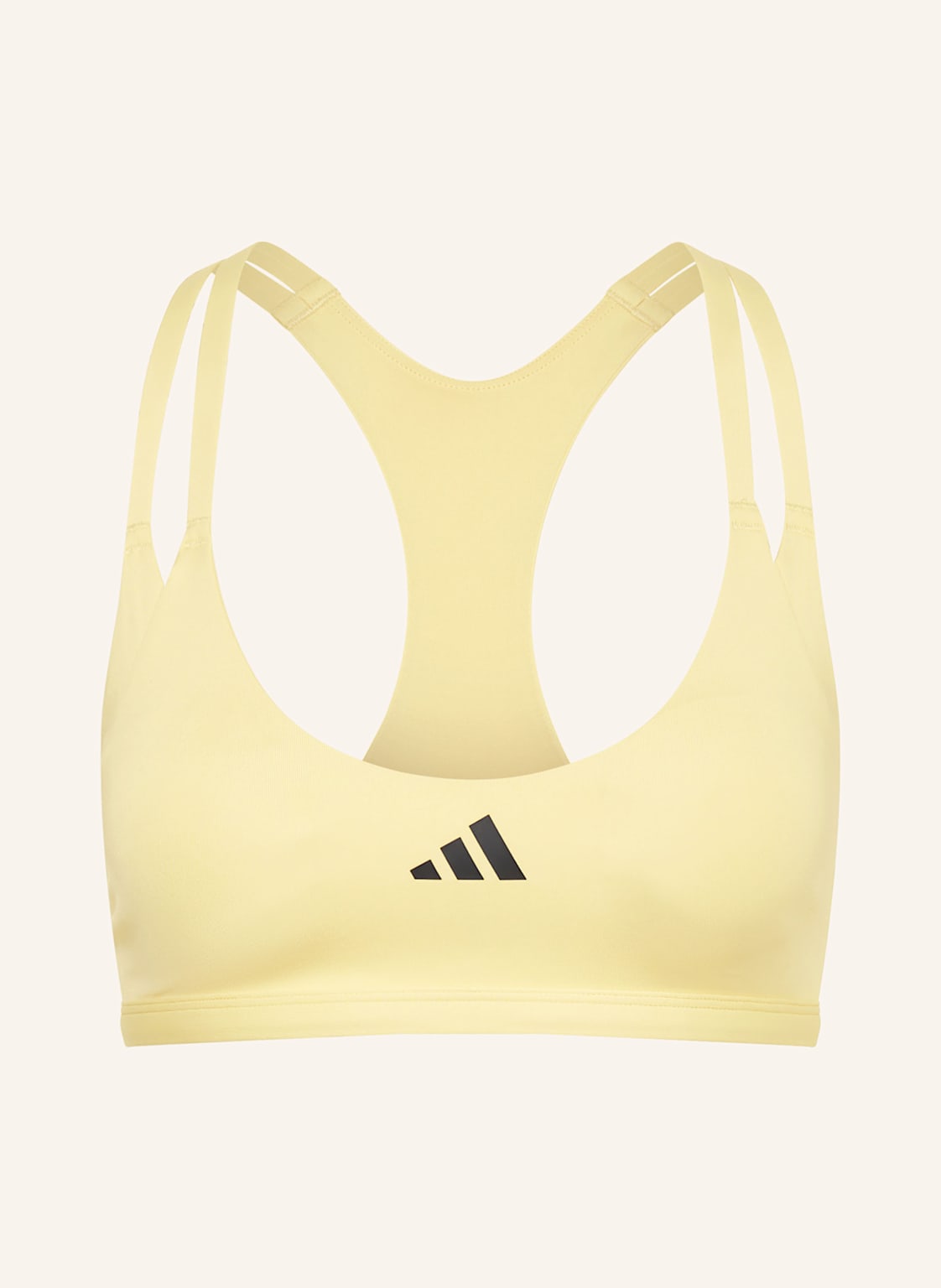 Adidas Biustonosz Sportowy Aeroimpact Luxe Training gelb