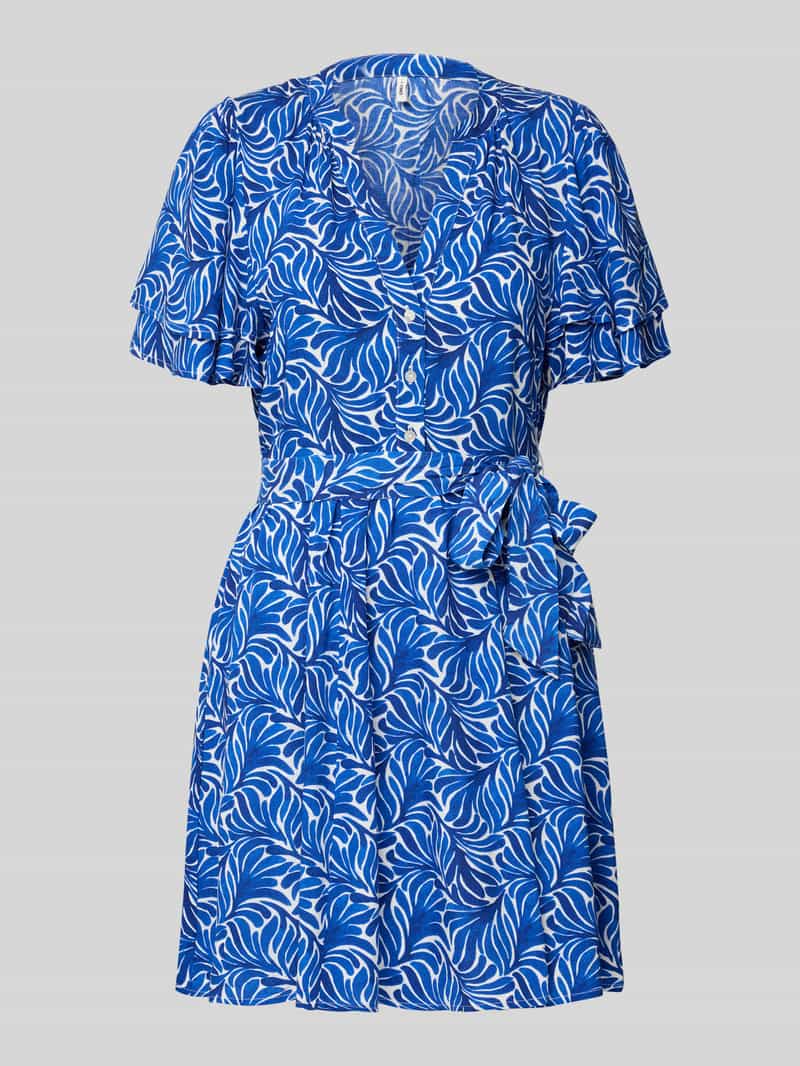 Sukienka casualowa taliowana z czystej wiskozy model ‘NOVA LIFE’