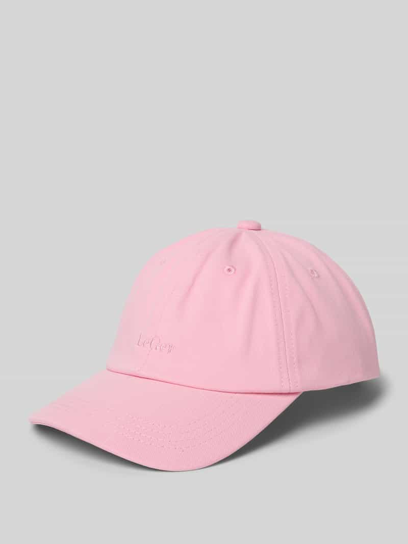 Czapka z daszkiem i wyhaftowanym logo model ‘Janett’