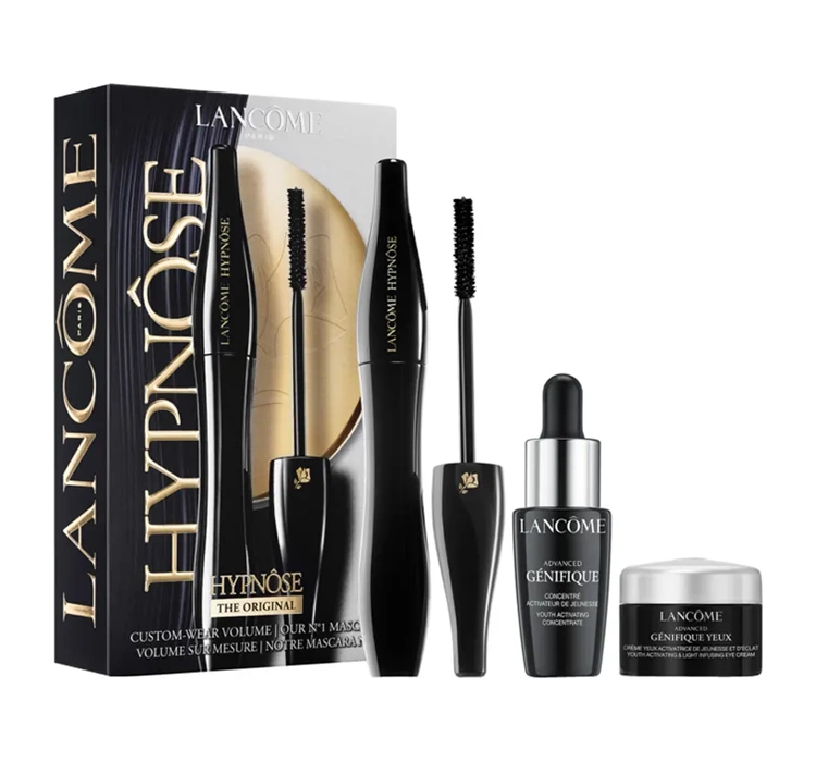 Lancôme Hypnose Drama tusz + Advanced Genifique serum + Advanced Genifique Yeux krem pod oczy