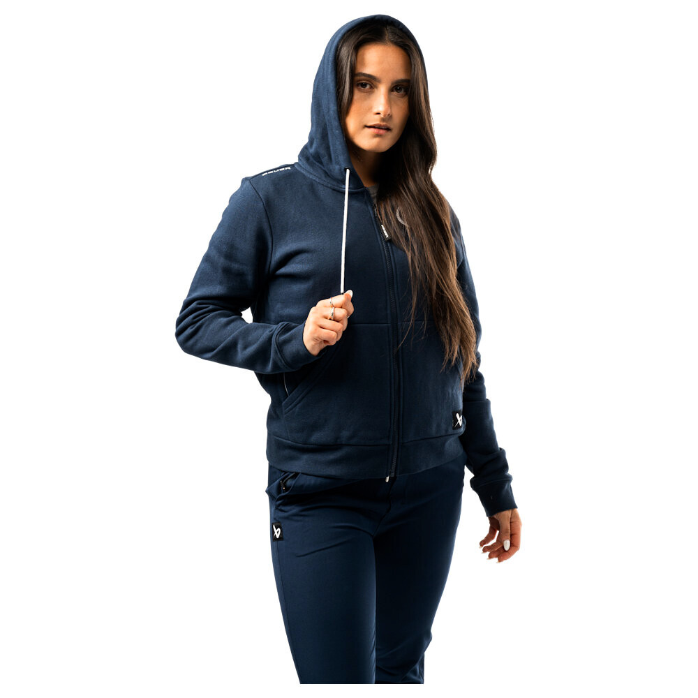 Bluza damska Bauer WMNS Team Full Zip Navy S