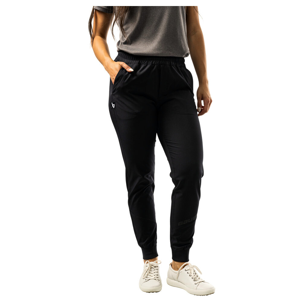 Spodnie damskie Bauer WMNS Team Woven Jogger Black S