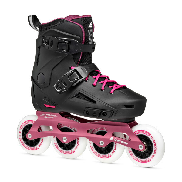 Rolki damskie Rollerblade Lightning 90 W Black/Sangria EUR 36,5