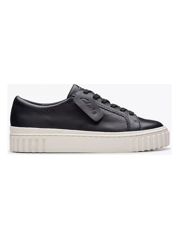 Clarks Skórzane sneakersy 
