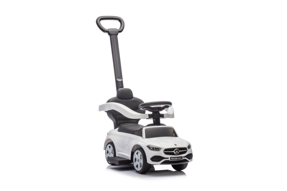 Jeździk z Pchaczem Mercedes 3w1 Biały LEAN Toys