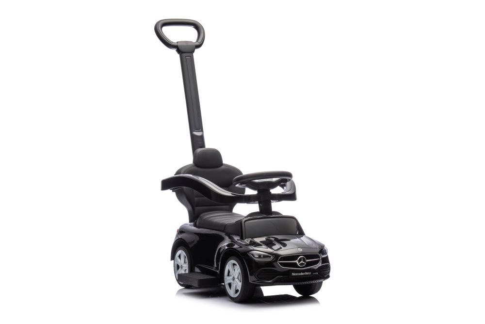 Jeździk z Pchaczem Mercedes 3w1 Czarny LEAN Toys