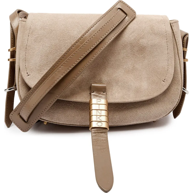 Pinko Skórzana listonoszka SADDLE MINI