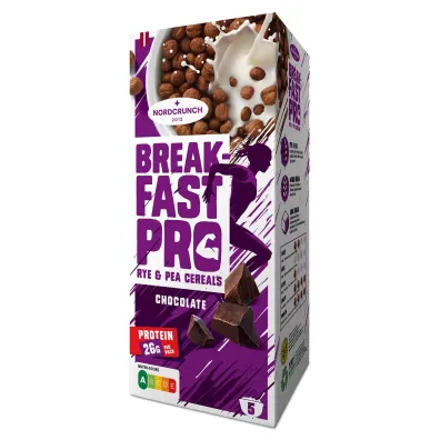 Nordcrunch Kulki proteinowe czekoladowe 150 g - słodycze lub przekąska