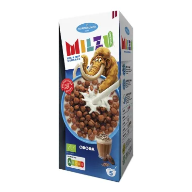 Nordcrunch Kulki proteinowe kakaowe 150 g Bio - żywność