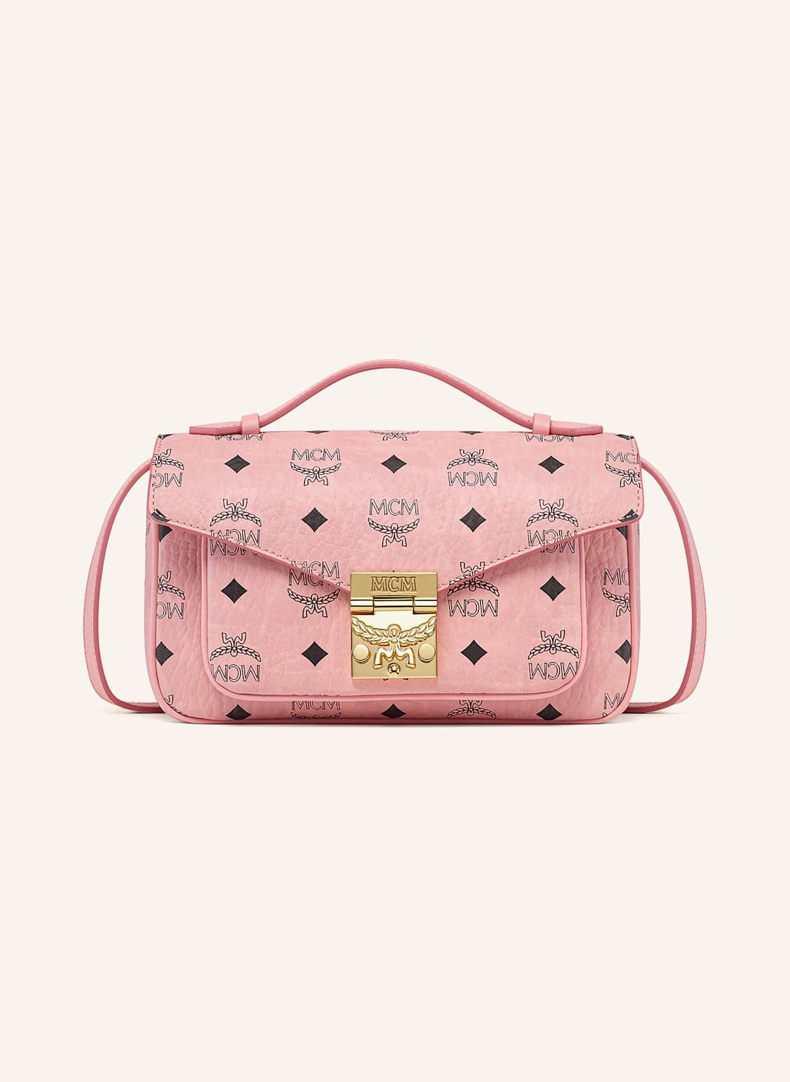 Mcm Torba Na Ramię Tracy Medium rosa