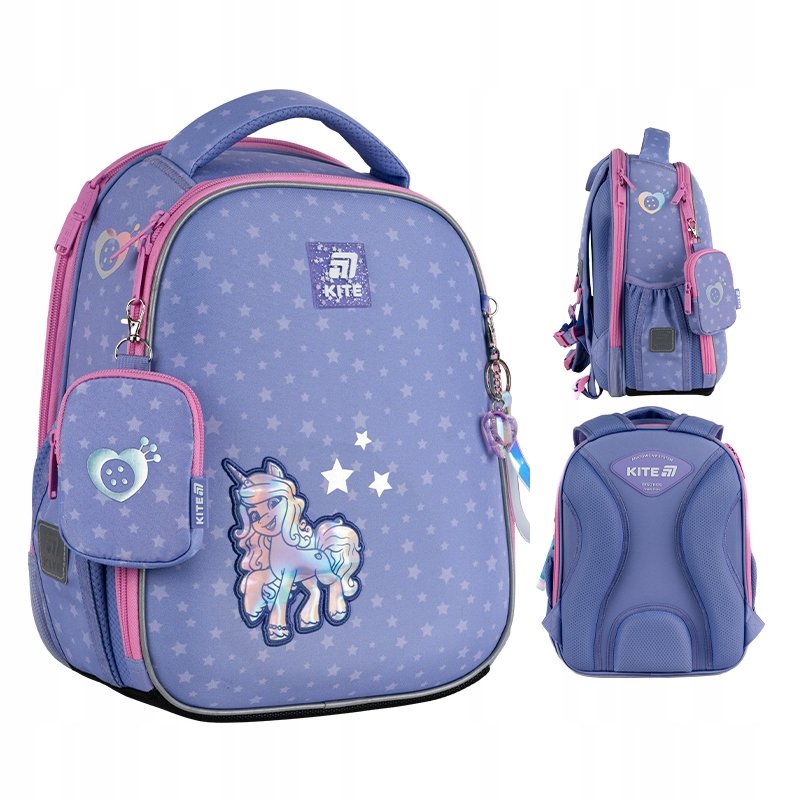 TORNISTER PLECAK SZKOLNY KLASA 1-3 DLA DZIEWCZYNKI MY LITTLE PONY KITE