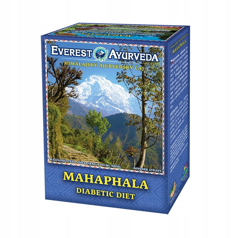 Herbata liściasta ziołowa Everest Ayurveda MAHAPHALA dieta cukrzycowa 100g