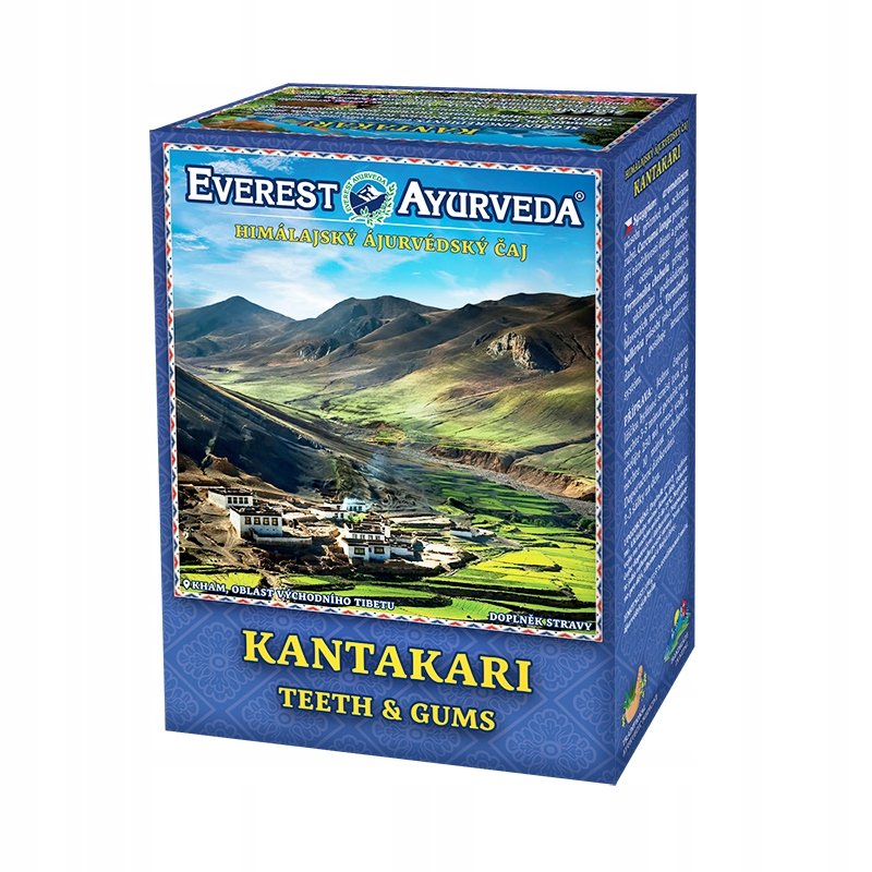 Herbatka Ajurwedyjska Everest Ayurveda KANTAKARI Zęby i dziąsła 100g