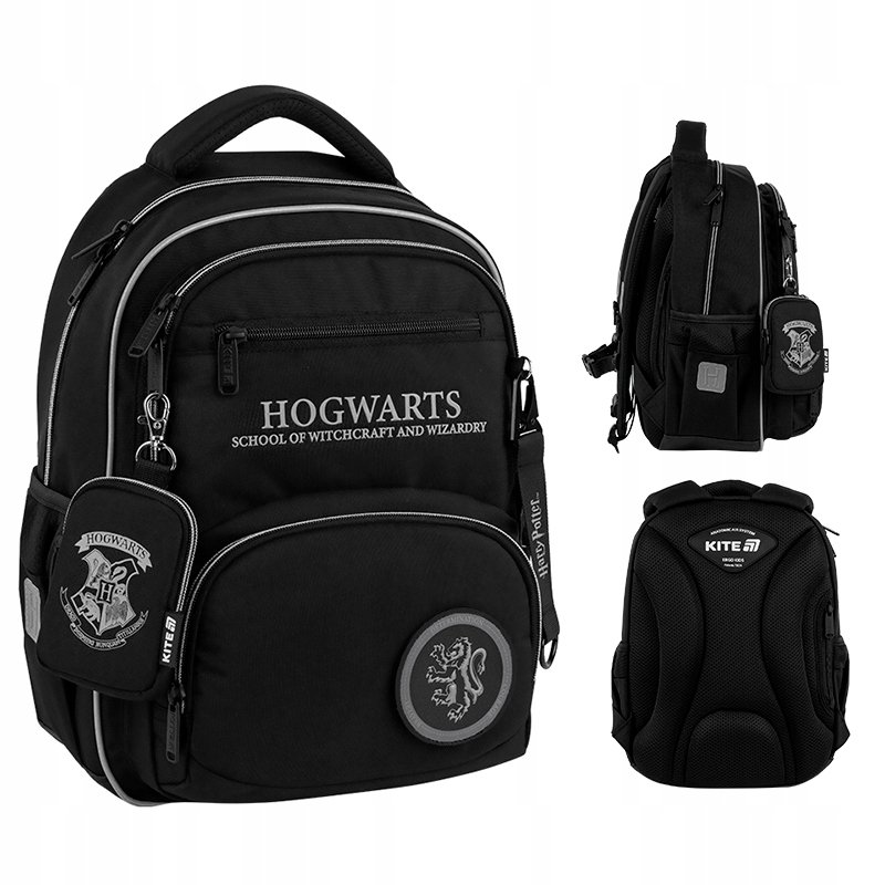 PLECAK SZKOLNY DLA CHŁOPCÓW KLASA 1-3 HARRY POTTER HOGWARTS KITE