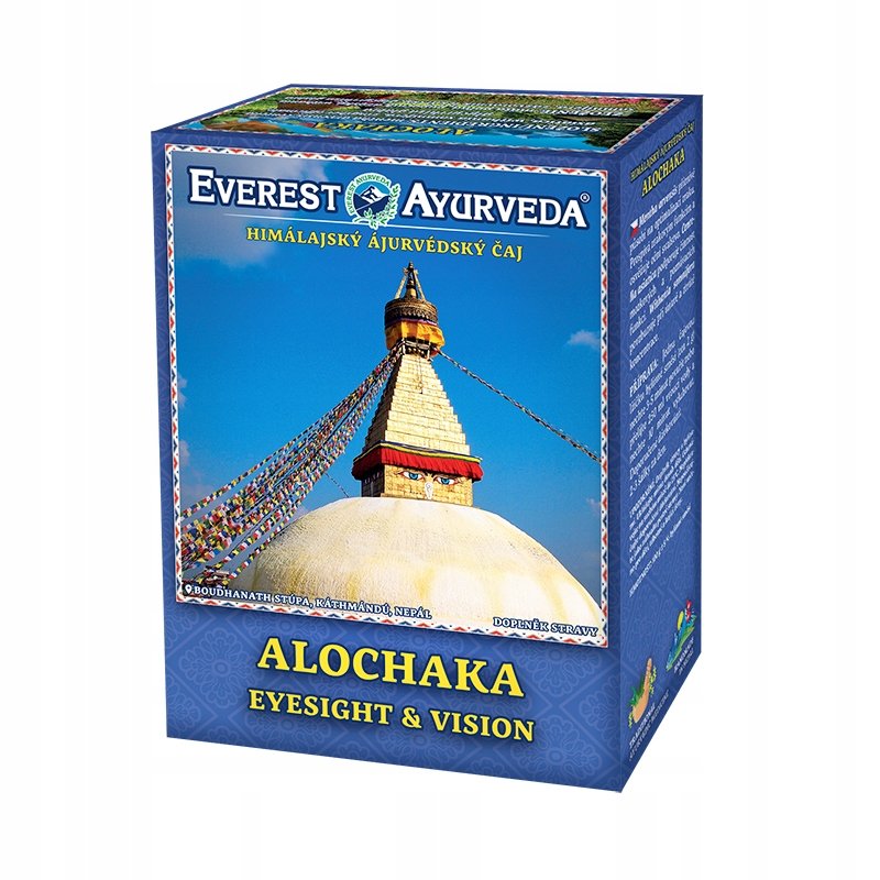 Herbata ziołowa liściasta Everest Ayurveda ALOCHAKA wsparcie wzroku 100g