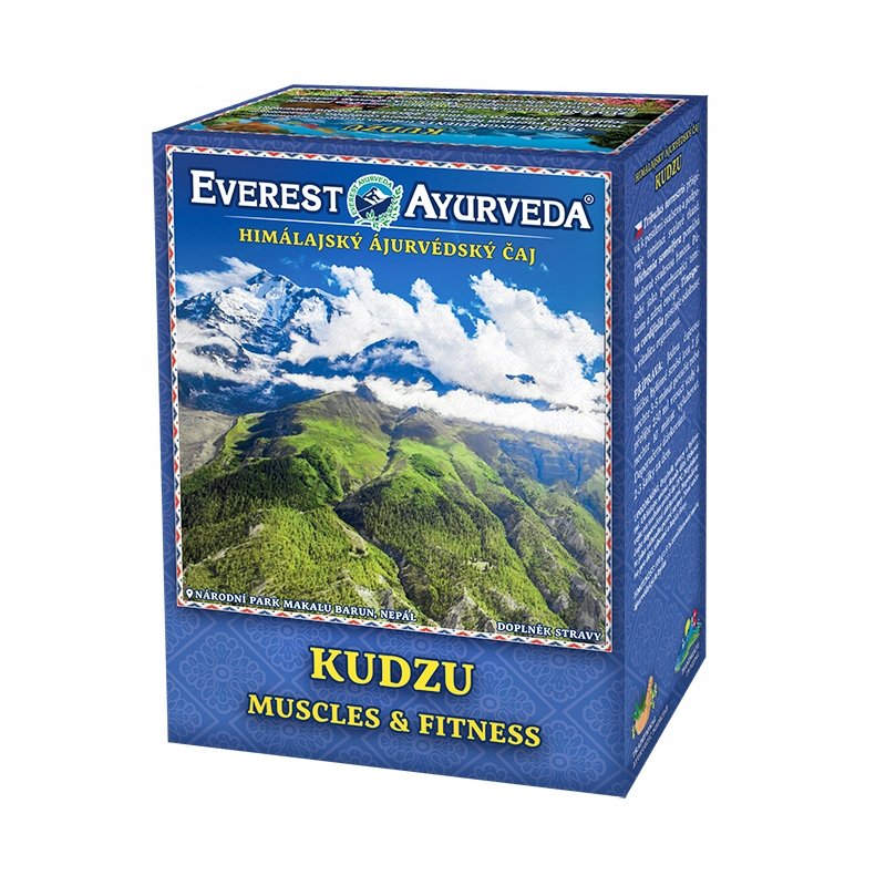 Herbata ziołowa liściasta Everest Ayurveda KUDZU Mięśnie sylwetka 100g