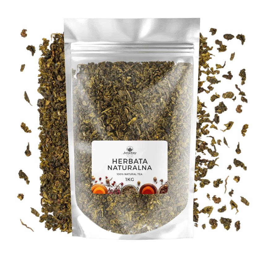 Herbata liściasta Oolong klasyczny czysty ulung tea 1kg WYSOKA JAKOŚĆ