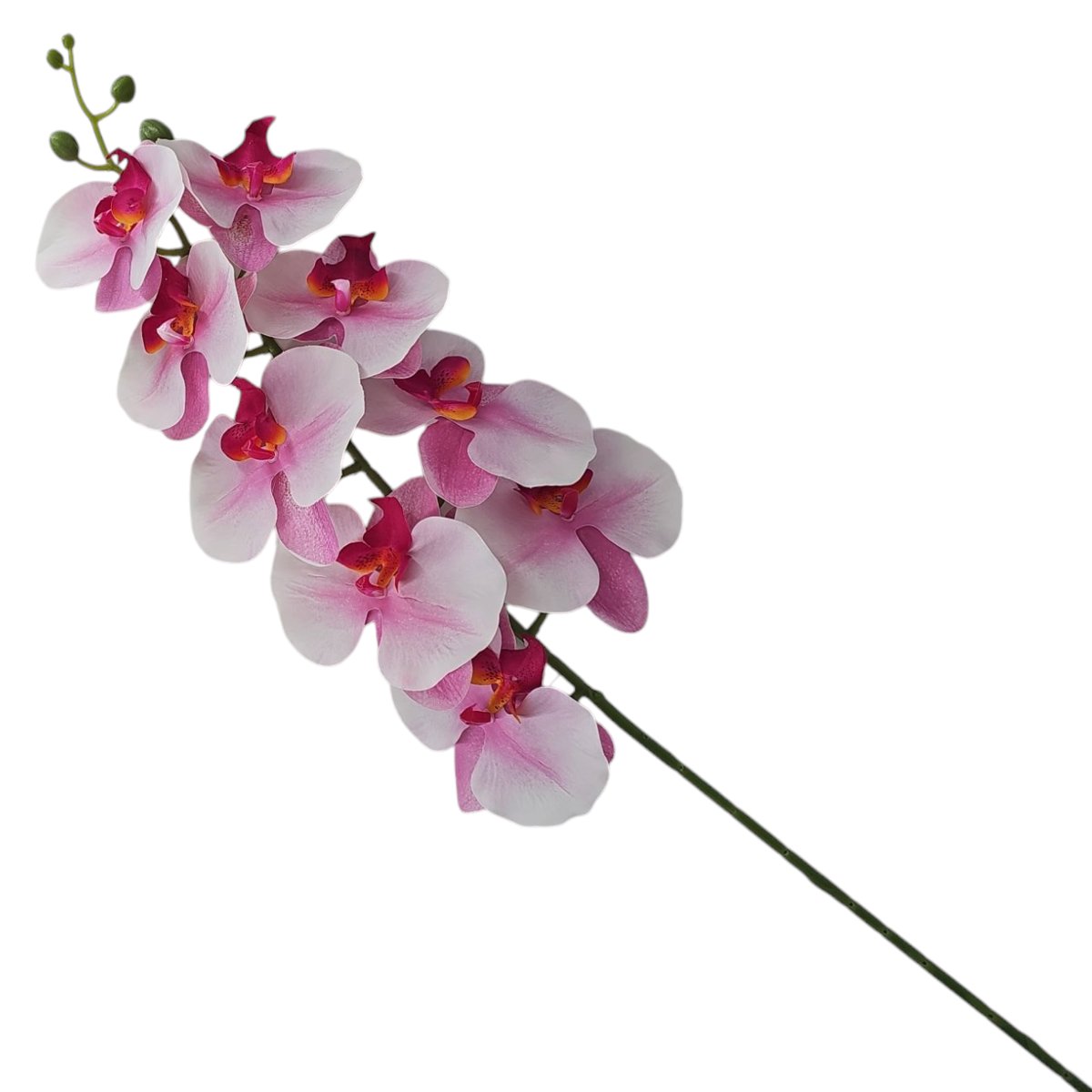 Sztuczny Storczyk Kwiaty Orchidea Sztuczne Gumowy jak żywy VIP2340 100 cm