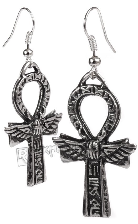 kolczyki KRZYŻ ANKH