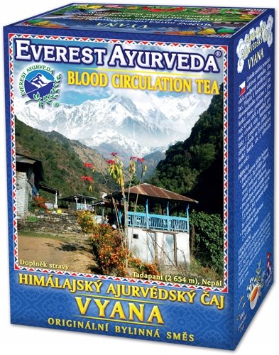 Herbata ziołowa liściasta Everest Ayurveda VYANA wsparcie krązenia 100 g