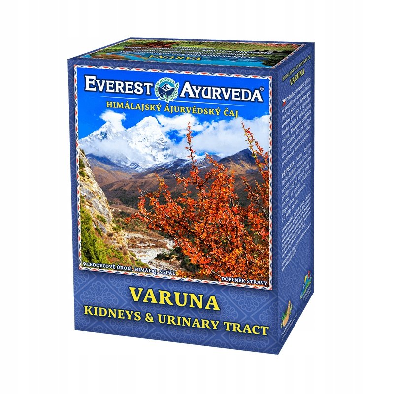 Herbata ziołowa liściasta Everest Ayurveda VARUNA nerki 100g