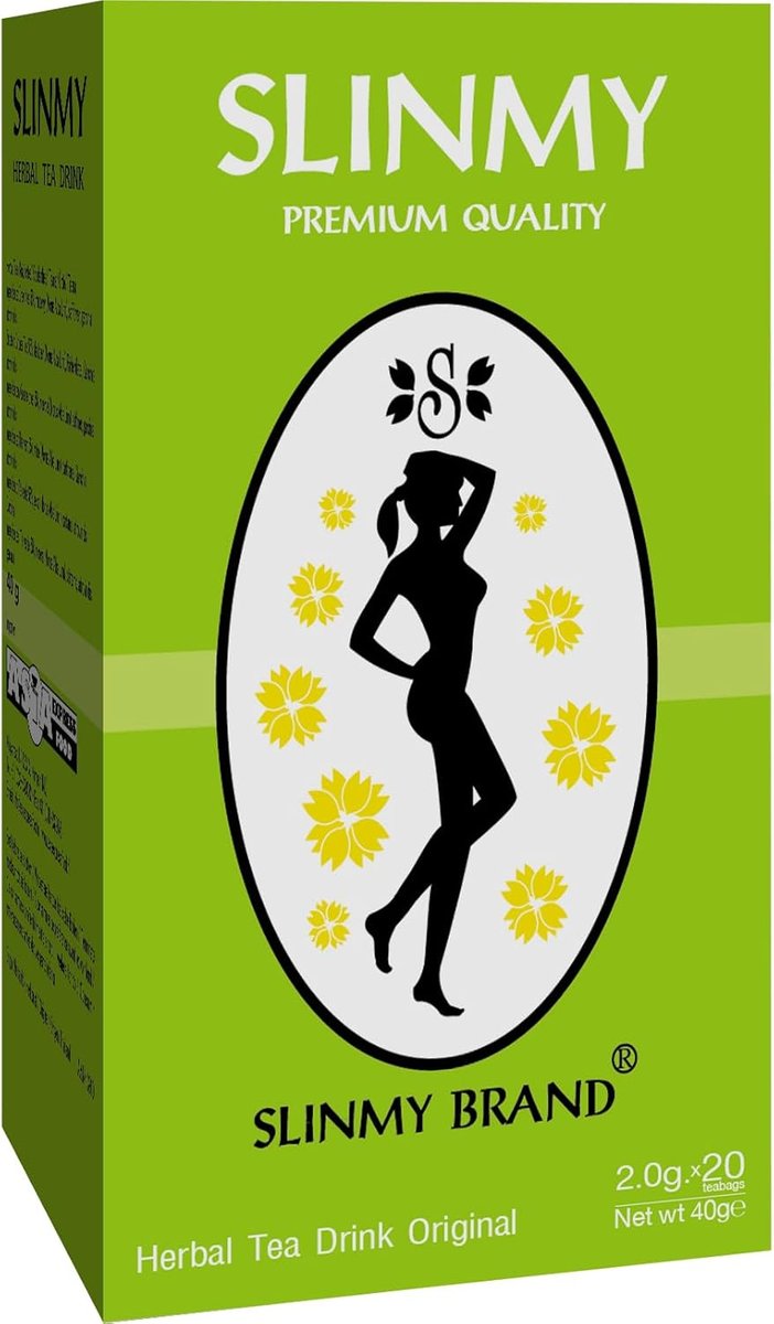 Slinmy Herbal Green Tea zielona herbata oczyszczająca odchudzanie 40g