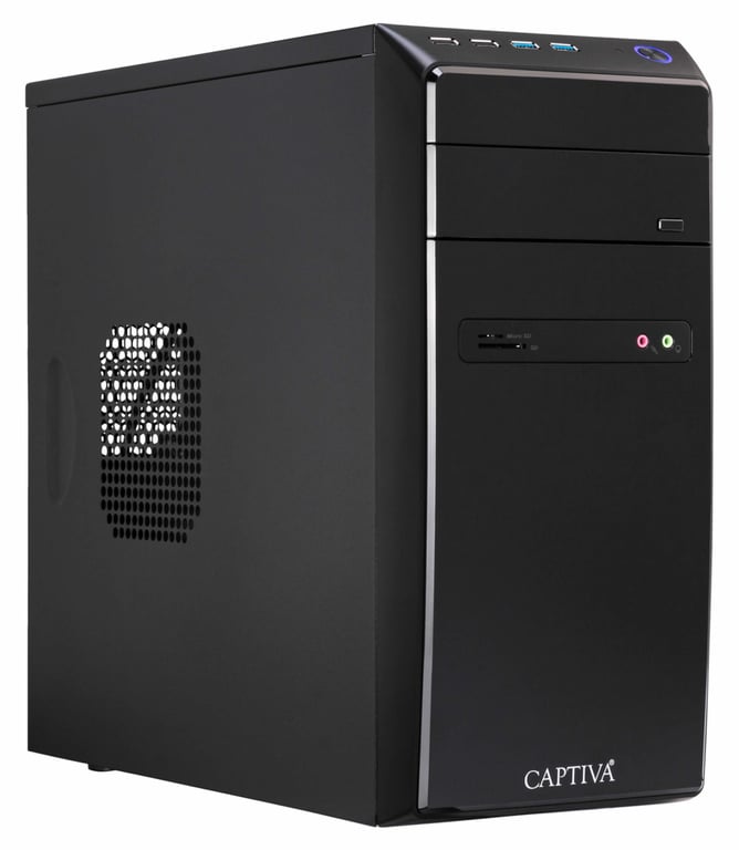 CAPTIVA Power-Starter I72-164 Intel® Core™ i5 i5-13400 32 GB DDR4-SDRAM 1 TB SSD Windows 11 Home PC Czarny
