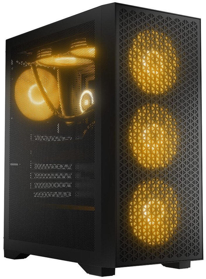MESH GAMING Ryzen 7 5700X RTX 5070 32GB SSD 1TB WIFI6 BT W11 DLSS4 USB C WaterC
