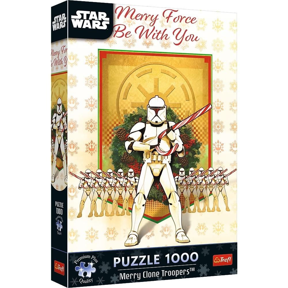 Puzzle 1000 Świąteczny Patrol Szturmowców Trefl - puzzle