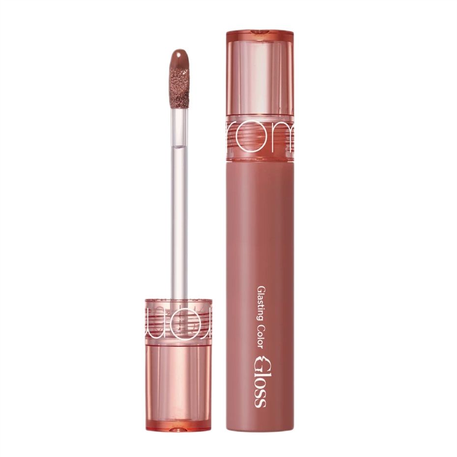 ROM&ND_Glasting Color Gloss błyszczyk do ust 05 Dim Mauve 4 g - Pomadka lub błyszczyk