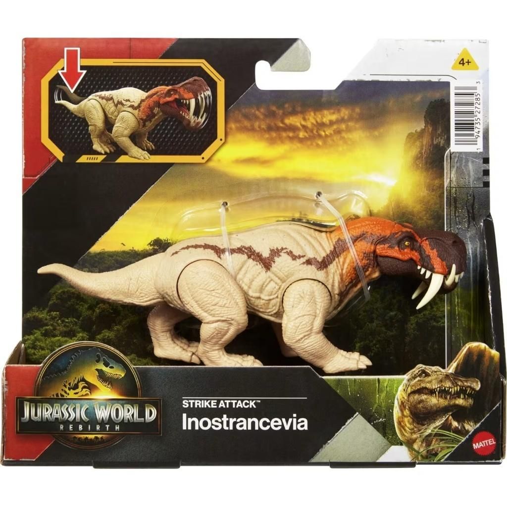 Jurassic World Figurka Strike Attack Inostrancevia - figurka