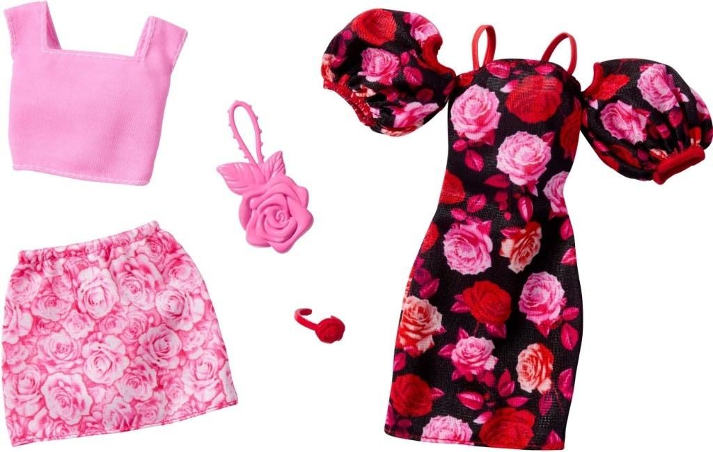 Barbie ubranka akcesoria 2-pak Hyv03 - zabawka